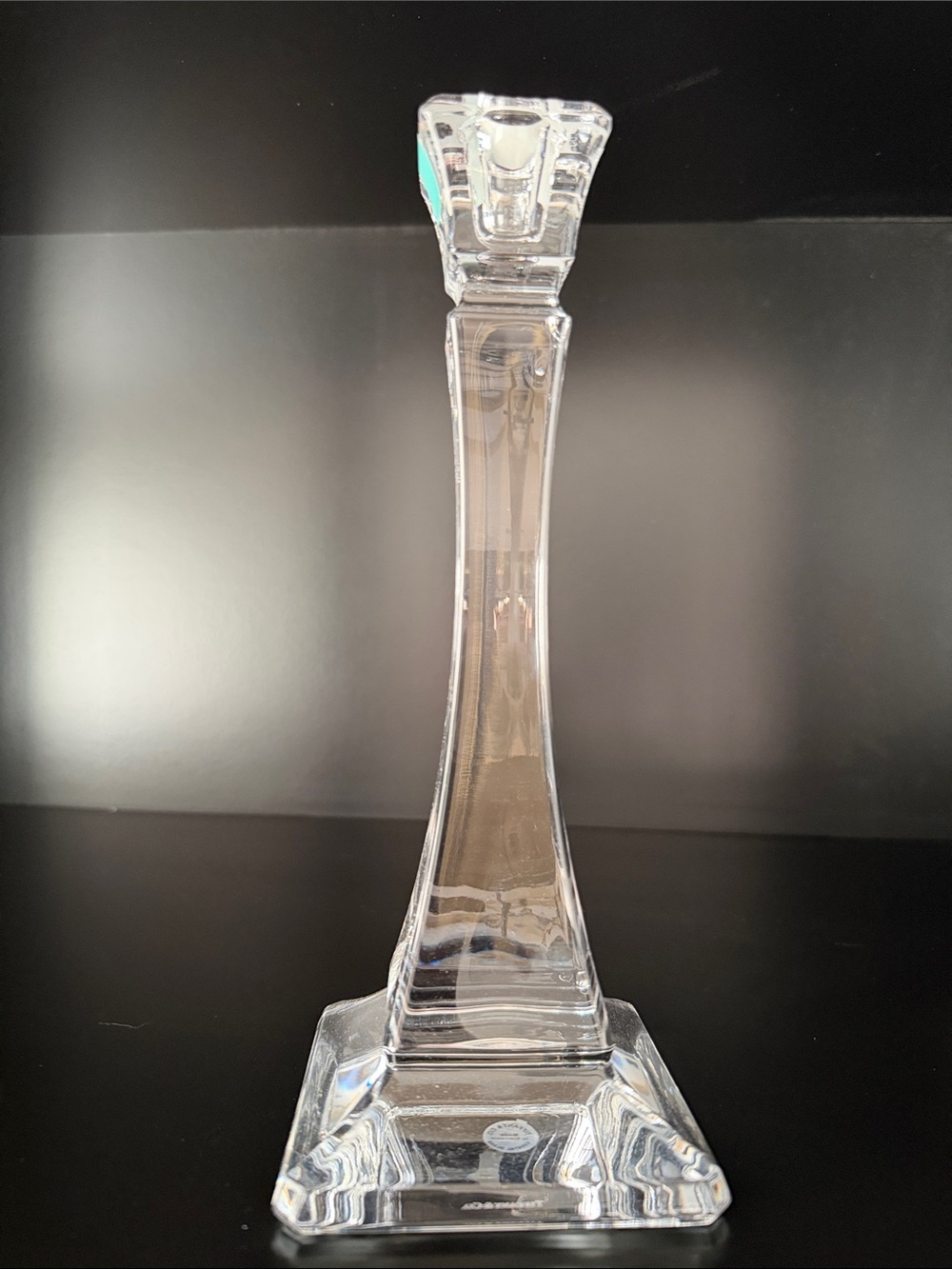 NWT Tiffany candlestick with Tiffany box